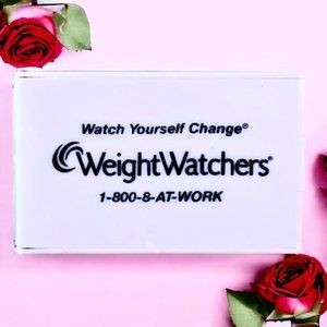 Weight Watchers Makeup Mirror Compact Folding Logo New